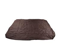 Smandy Housse Anti-poussière pour Baignoire Extérieure, Polyester argenté Enduit 190, Imperméable, Imperméable, Protection Contre Le Soleil et la Neige pour Sources Chaudes 82,7 X 82,7 X 11,8 Pouces