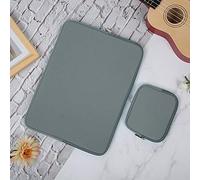 Smandy Housse pour Ordinateur Portable, Protection en Mousse, étui de Transport Portable élégant à Fermeture éclair pour Les Voyageurs d'affaires et Les étudiants, Appareils de 14 à 15,6 Pouces