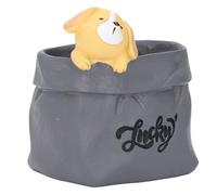 Smandy Jardinière de Bureau en Résine, Porte-Stylo en Forme d'animal Mignon, Petite Jardinière Succulente, Idéale pour Le Bureau ou la Décoration de la Maison (Chien)
