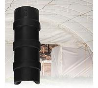 Smandy Kit de Connecteurs de Colliers de Serrage 50 Pièces, Matériau ABS, Clips de Film Résistants à la Rouille pour Serre, Fixation Rapide et Serrage Durable pour une Utilisation dans le Jardin (8