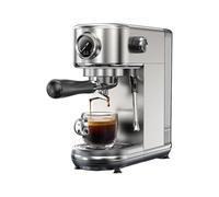 Smandy Machine à Expresso 20 barreaux, Cafetière en Acier Inoxydable avec Mousseur à Lait et Réglages Réglables pour Cappuccino Latte et Home (Prise UE 220V)