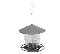 Smandy Mangeoire à Oiseaux à Crochet en Métal, Mangeoire à Oiseaux Pliable à Suspendre avec Crochet en Métal épais, Conception étanche à la Pluie et aux Fuites, 8 X 7,8 X 7,3 Pouces pour Une