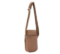 Smandy Mini Sac à Main pour Téléphone, Sacs à Bandoulière, Sac à Bandoulière, Poche Antivol, Portefeuille pour Femme avec Emplacements pour Cartes de Blocage NFC, 2 Poches Avant Zippées à l'arrière