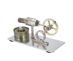Smandy Modèle de Moteur Stirling, Jouet éducatif pour L'expérimentation Scientifique et la Manipulation, Idéal pour L'apprentissage de la Physique et Les Démonstrations en Classe.
