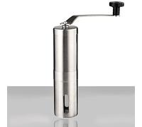 Smandy Moulin à café Manuel, Moulin à Grains de café Manuel en Acier Inoxydable avec Grosseur Réglable, pour Presse Française, café Goutte à Goutte, Voyage, Camping