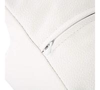 Smandy Oreiller à Main pour Nail Art, Repose-bras de Manucure en PU Souple, Coussin de Soutien Ergonomique, Double Usage pour Salon de Manucure et Usage Domestique (WHITE)