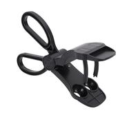 Smandy Outil de Dénoyautage de Cerises, Matériau ABS Résistant à L'usure, Conception à Double Ouverture, Dénoyauteur de Noyau de Cerise Portable pour Outil de Retrait de Fosse de (BLACK)