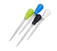 Smandy Outils de Nettoyage d'aquarium Changeur d'eau 'Aquarium de 30 ML avec Marques de Mesure pour Un Nettoyage Précis et l'élimination des Déchets de Poisson 4 Pièces Compte-Gouttes