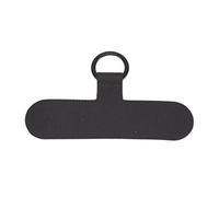 Smandy Patch de Lanière de Téléphone Universel, Languette D'attache de Téléphone en Nylon avec Boucle pour Sangle de Portable, Collier, Corde de Poignet, Activités de Plein Air (BLACK)