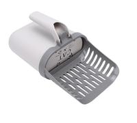 Smandy Pelle à Litière pour Chat, Pelle à Litière Intégrée de Grande capacité avec Poubelle Amovible et Sac Poubelle pour Animal Domestique