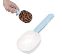 Smandy Pelle à Nourriture pour Animaux de Compagnie, Pelle à Mesurer Portable pour Aliments pour Chiens et Chats avec Poignée à Clip d'étanchéité pour Petits Animaux Domestiques
