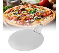 Smandy Pelle à Pizza, en Acier Inoxydable avec Manche en Bois, Outil de Cuisson Parfait pour le Transfert de Pizza, de Gâteau et de Pain dans les Cuisines Domestiques et Commerciales