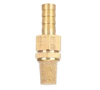 Smandy Pierre à Bulles en Grès doré de 8 Mm, Pierre D'aération Assortie à Une Pompe à Oxygène pour des Bulles Uniformes, Bon Oxygène Dissous pour Aquariums, Aquariums, équipement