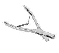 Smandy Pince à étiquettes d'oreille de Cochon en Forme de U, en Acier Inoxydable, Outil de Poinçonnage d'oreille 'Animal Robuste, Idéal pour Le Marquage des Vaccins des Animaux de Ferme (Forme en