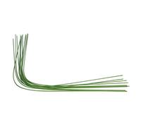 Smandy Piquets de Support pour Plantes de Jardin, Fil de Support Flexible en Fer Recouvert de Plastique, Paquet de 12, 3,28 Pieds, de Jardin Pliable pour Cage à Tomates, Façonnage de Branches, Plantes