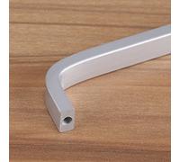 Smandy Poignées de Porte et Poignées à Levier, Construction Solide, Aspect élégant, Style de Poignée pour Meubles, Placard, Porte en Alliage d'aluminium, Quincaillerie de Meubles de Cuisine (96 mm