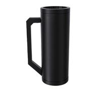 Smandy Porte-canette à Double Recharge de 22 X 8,2 Cm, Poignée de Transport pour Thermorefroidisseurs, Porte-canette à Double Recharge de 22 X 8,2 Cm, avec -bière de Camping en Plein Air Nan (BLACK)