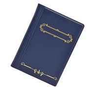 Smandy Porte-Monnaie de Poche de Grande capacité, 120 Emplacements, Album de Pièces de Monnaie, 120 Espaces, Livre de Collection de Pièces de avec Conception Antidérapante et (BLUE)