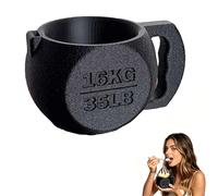 Smandy Porte-pinte de Crème Glacée, Thermorefroidisseur de Pinte de Crème Kettlebell, Manchon de Canette de Bière avec Fente pour Cuillère pour les Amateurs de Gym, Fitness, Homme, Porte- de Glacée,