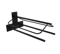 Smandy Porte-Plaquettes à Cheval Mural, Porte-Selle à Double Bar épaissi pour Les Brides Room de Cassette Équipement équestre Espace Rangement de Sauvegarde