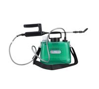 Smandy Pulvérisateur électrique, Pulvérisateur de Jardin Portable alimenté par Batterie de 5 L avec 4 Buses, Arrosage Automatique pour Le Nettoyage de la Voiture et l'utilisation du Jardin (Green)