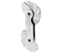 Smandy Rayon en Acier Inoxydable, 2 Types de Feuilles pour Outil de Mesure de Surfaces Concaves Convexes avec des Marquages clairs, pour les Machinistes des Fabricants D'outils (Rah-14.khm)