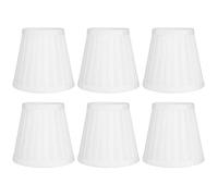 Smandy Remplacement D'abat-jour de 6 Pièces, Couverture de Plafond D'applique Murale D'interface D'ampoule E14 pour le Studio D'hôtel D'étude de Hall de Chambre à Coucher