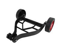 Smandy Roue de -Bordure Réglable, Fixation de Roue de Support Universelle pour Tondeuse à Gazon avec Matériau ABS Léger, Facile à Installer et à Utiliser, Compatible avec Les Tubes