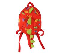 Smandy Sac à Dos Dinosaure pour Tout-petits, Sac à Dos pour Enfants avec Laisse, Corde de sécurité Réglable, Mini à Léger pour Garçons et Filles de 2 à 4 Ans (rouge)