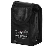 Smandy Sac de Batterie de Drone, Boîtier Ignifuge Antidéflagrant pour Air 2, Stockage Compact et Portable pour Les Pilotes et Les Voyageurs (1 Batterie)