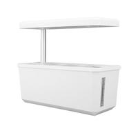 Smandy Système de Culture Hydroponique avec LED Lumière Auto Contrôle Machine de Plantation Intelligente pour Jardin D’herbes Intérieur (WHITE)