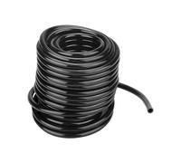 Smandy Système Micro d'égouttement de Tuyau d'arrosage de Jardin de 10m / 20m / 50m en PVC Noir de 4mm x 7mm, 10m, 20m, 50m, 1 pièce, Matériel