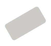 Smandy Tapis Amortisseur de Pédale de Machine, Matériau en Caoutchouc, Conception Réduisant le Bruit et Antidérapante, 9,1 X 7,5 Pouces, Idéal pour les Cours de Couture (WHITE)