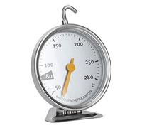 Smandy Thermomètre de Four, Jauge de Cuisson en Acier Inoxydable, Mesure Précise de la Température de 50 à 280 °C pour la Cuisson et les Grillades