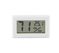 Smandy Thermomètre Hygromètre Miniature avec Écran LCD et Sonde Intégrée, Portatif et Précis pour Intérieur et Extérieur