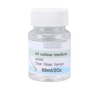 Smandy Vernis Haute Brillance 60ML, Vernis Protecteur Transparent Empêchant la Peinture à L'huile des Rayures de Poussière pour les œuvres D'art Conception à Séchage Rapide