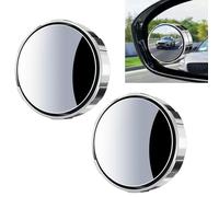Smaoqingji Angle Réglable Blind Spot Mirror - lot de 2, Argent, Miroir D'angle Mort de Voiture, Convient Pour les Voitures, Camionnettes, suv, etc, Créant un Environnement de Conduite Plus sûr