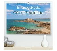 Smaragdküste Côte d'Émeraude. Der malerische Norden der Bretagne (hochwertiger Premium Wandkalender 2026 DIN A2 quer), Kunstdruck in Hochglanz: Eine ... und Felsküsten im Nordosten der Bretagne