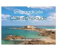 Smaragdküste Côte d'Émeraude. Der malerische Norden der Bretagne (Wandkalender 2026 DIN A3 quer), CALVENDO Monatskalender: Eine Reise zu den Stränden, ... und Felsküsten im Nordosten der Bretagne