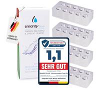 smardy 240 comprimés de test rapide pour piscine, whirlpool & eau potable - Mesurer pH/chlore libre/brome avec DPD1 et Phenol Red, Analyse précise pour Jacuzzi & Spa, Pastilles Made in Germany