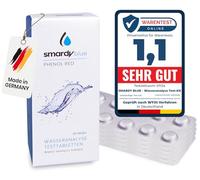 smardy 50 Pastilles Phenol Red Photomètre - Comprimés de Test pH pour Testeurs d'eau Électroniques, Analyse Précise Piscine, Spa, Aquarium & Eau Potable - Made in Germany