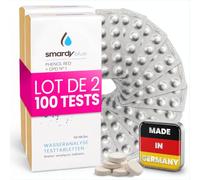 smardy Kit 100 Pastilles Photomètre - 20x Phenol Red DPD1 DPD3 Alka-M CyA