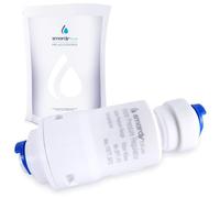 smardy Réducteur de pression pour 1/4" tuyau de réfrigérateur, Filtre à eau, Régulateur de pression pour osmoseur, Limiteur de pression d'eau pour réfrigérateur Side by Side, osmose inverse