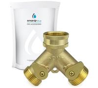 smardy Répartiteur en Y 2 voies en laiton 3/4", double adaptateur