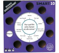 Smart 10 Version Française Recharge Thématique Divertissement 50 Cartes Recto-Verso Et 100 Nouvelles Questions Remplacez Les Cartes De Votre Boîtier Smart10 Ou Mixer Les Questions[Z1210]