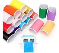 Smart Adhesive Lot de 15 films de traceur en vinyle permanents pour Cricut Joy, 30,5 x 13,5 cm, avec 3 films de transfert, film de traceur pour l'artisanat créatif et la décoration