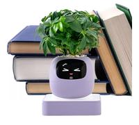 Smart Ai Pot Companion, expressions multiples, 10 x 11,4 x 9,6 cm, Suc Culent Pot Companion, Expression Indoor Planter, Design interactif, pour intérieur, maison, appartement, bureau, salon