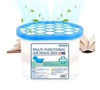Smart Air Cleaner - Dust Box Freshener for Home Spaces | Abs Material with Automatic Dust Suction, 350ml Capacity, Compact Indoor Purifying Device, Bedroom, Kitchen, Bathroom, Living Room Use