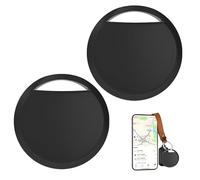 Smart Air Traceur Tag pour iPhone/iPad, 2 Pcs Traceur Bluetooth Compatible avec l'application Apple Find My pour Clés, Bagages, Sacs à Dos, Sacs à Main et Autres Objets, Bluetooth 5.2