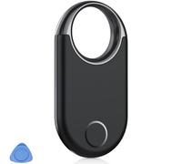 Smart Air Ttacker Tag, Finder Tag Traceur 5.3 Bluetooth iOS, Localisateur d'Objets Wallet Tracker Compatible avec Find My pour Valises Portefeuilles Clés, Air Tag Noir Profond, Batterie remplaçable .